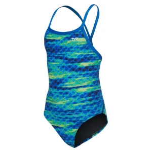 2021 TYR Girl's Castaway Diamonfit Swimsuit