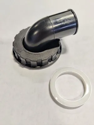 90 Degree BCD Elbow Coarse Thread Top Section