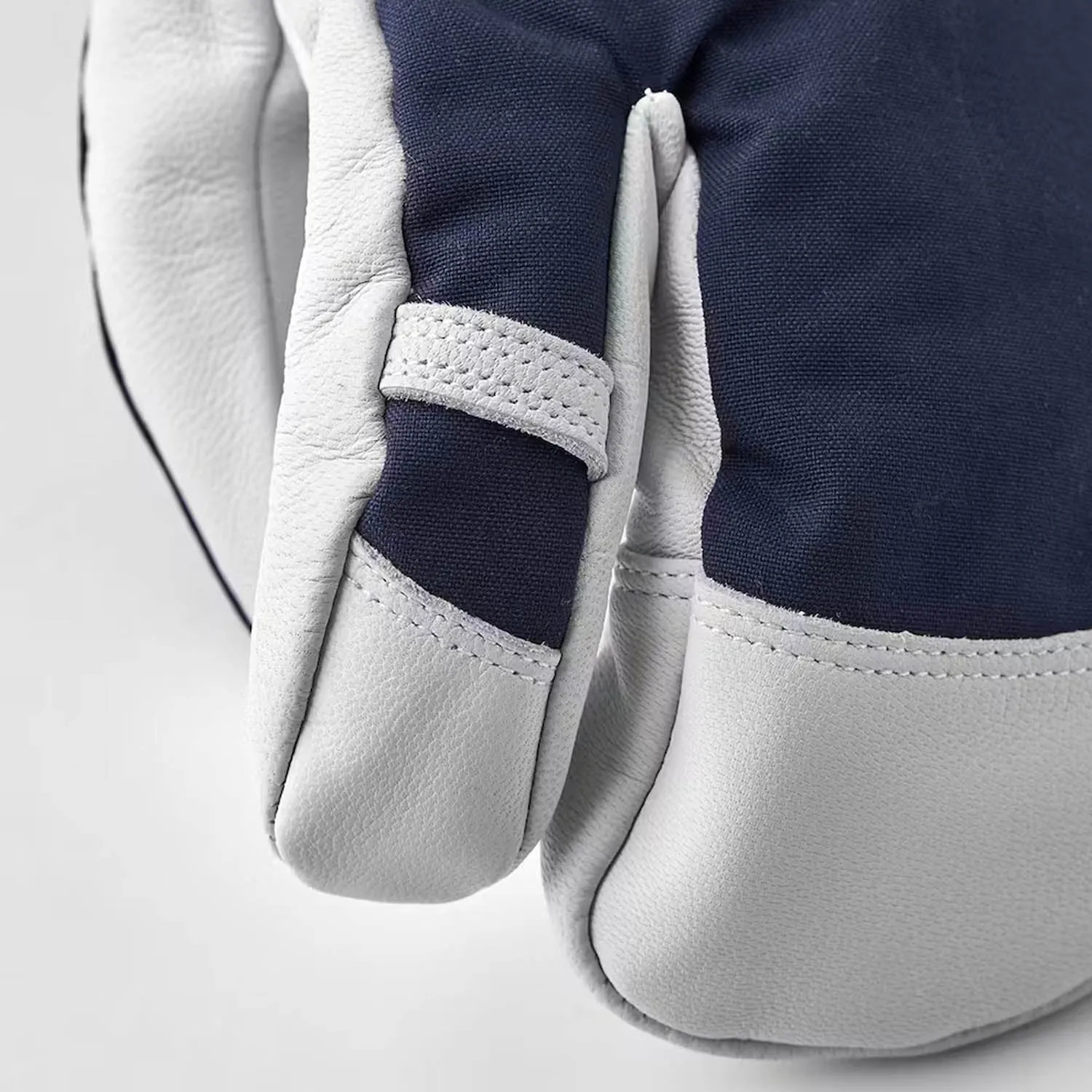 Army Leather Heli Ski 3-Finger Gloves