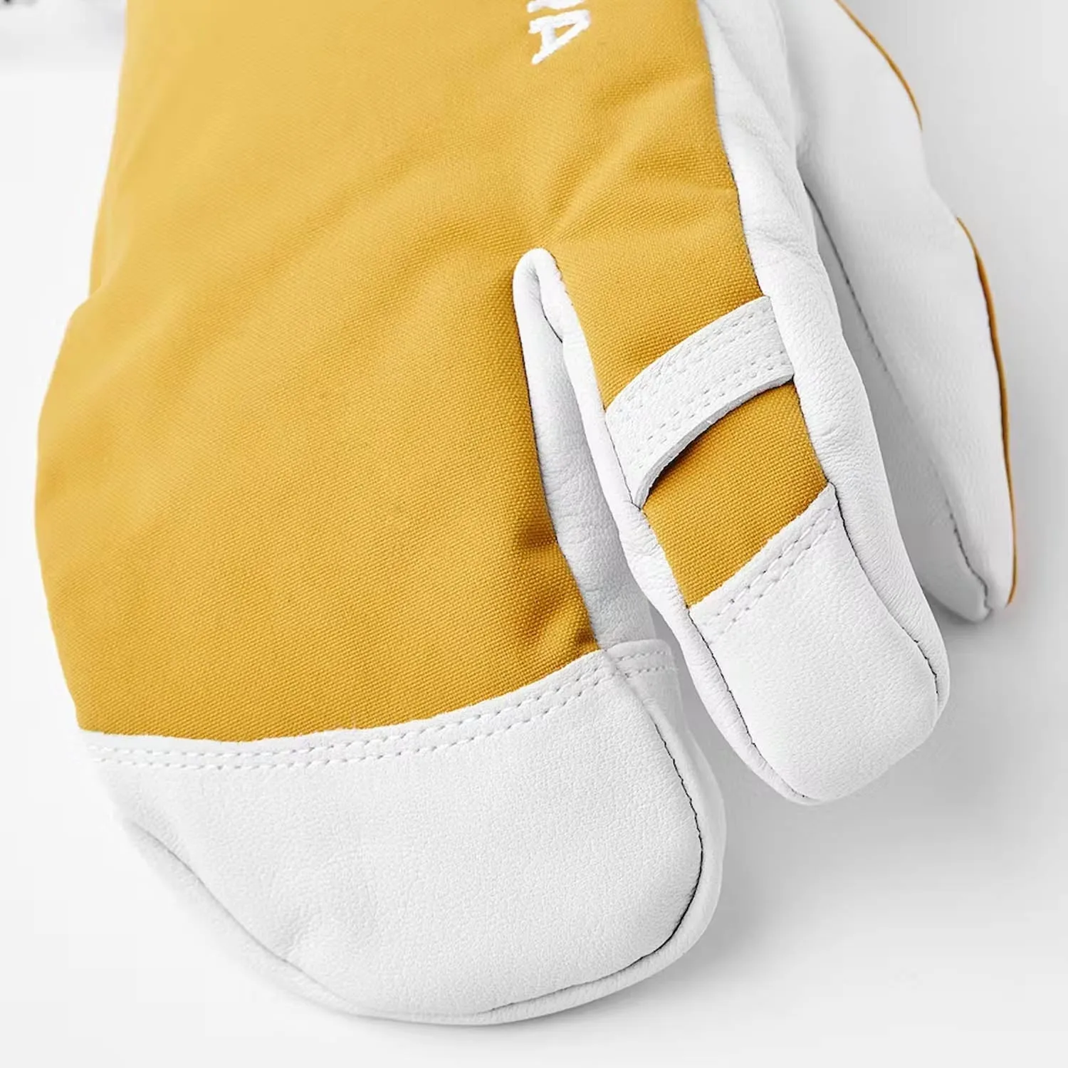 Army Leather Heli Ski 3-Finger Gloves