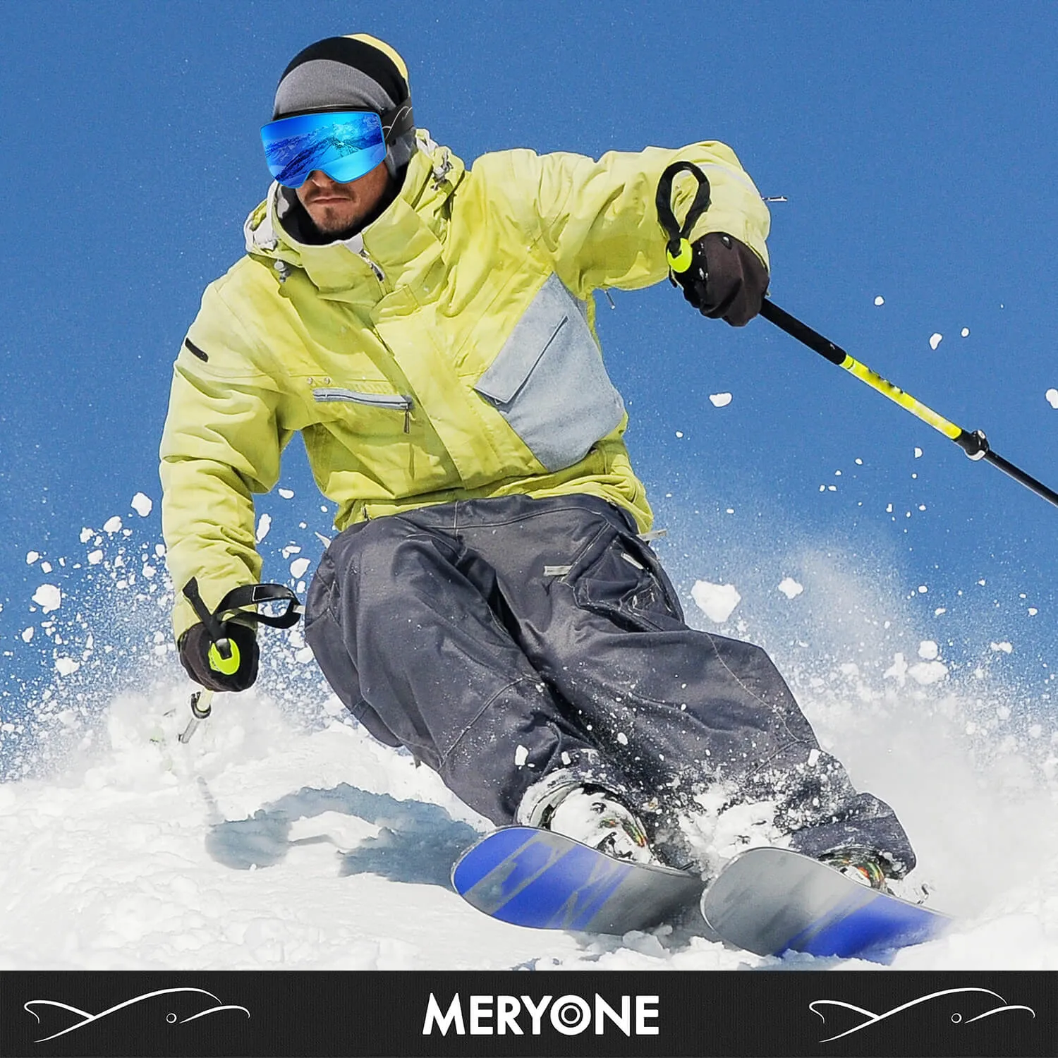 Blue Magic View Snow Goggles