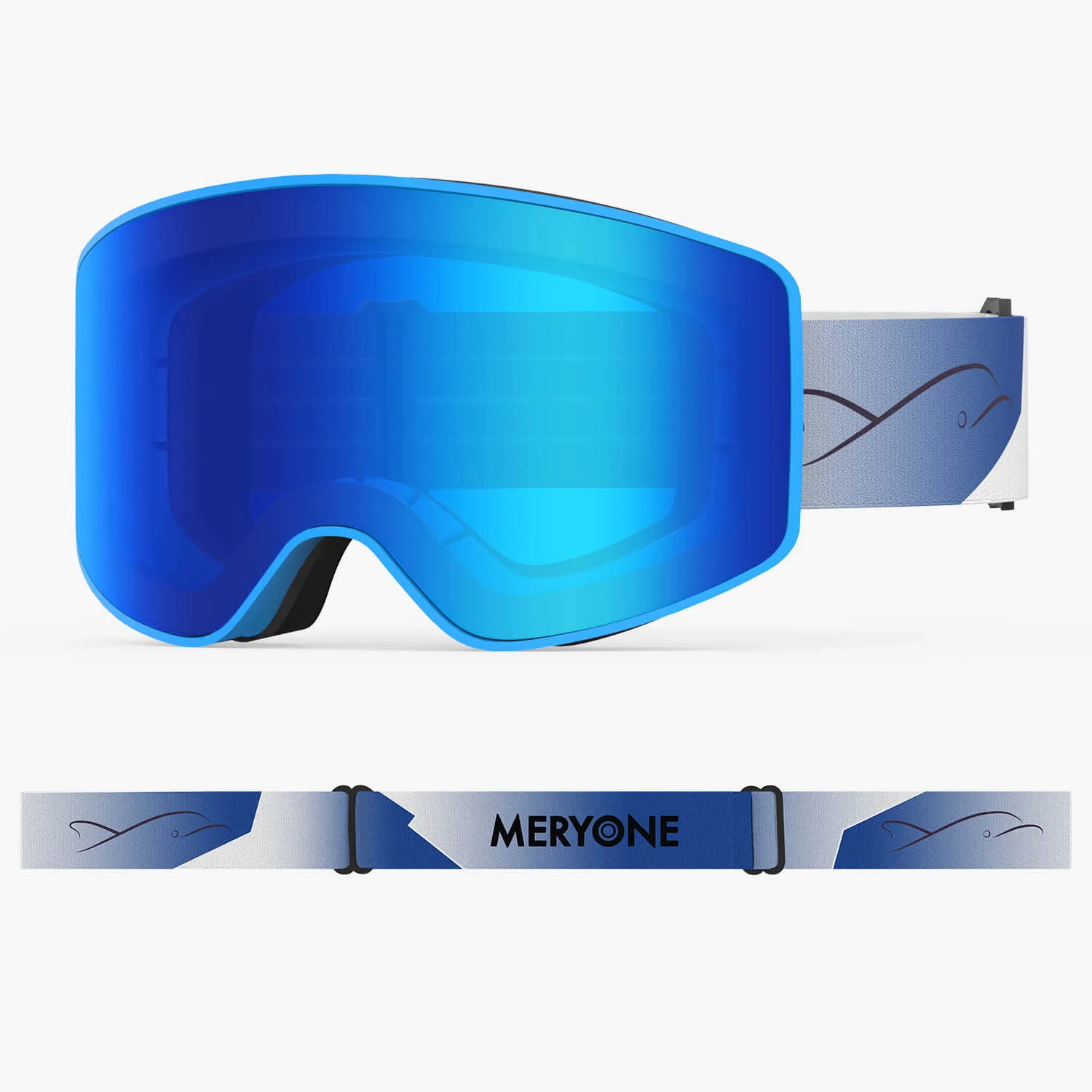 Blue Magic View Snow Goggles