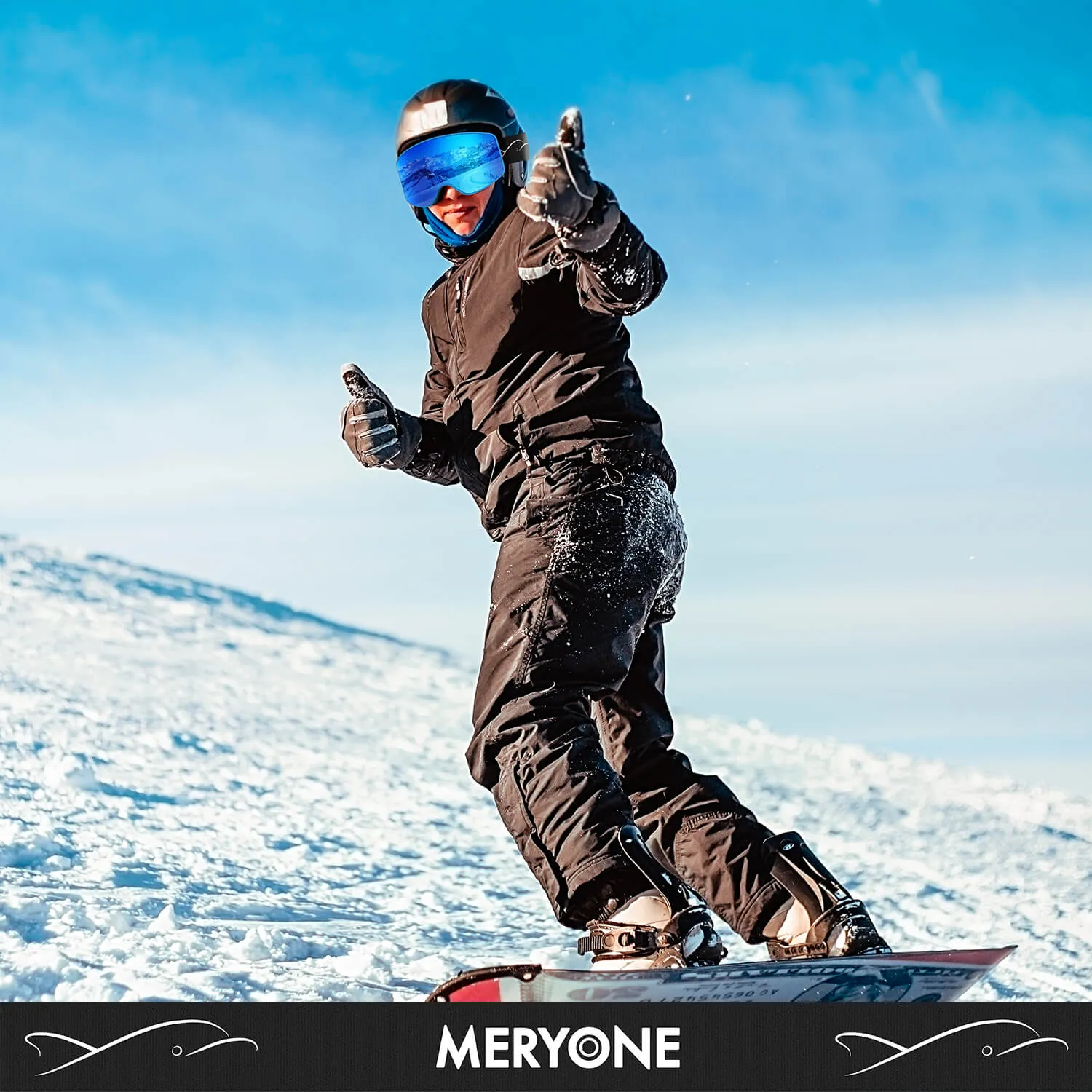 Blue Magic View Snow Goggles