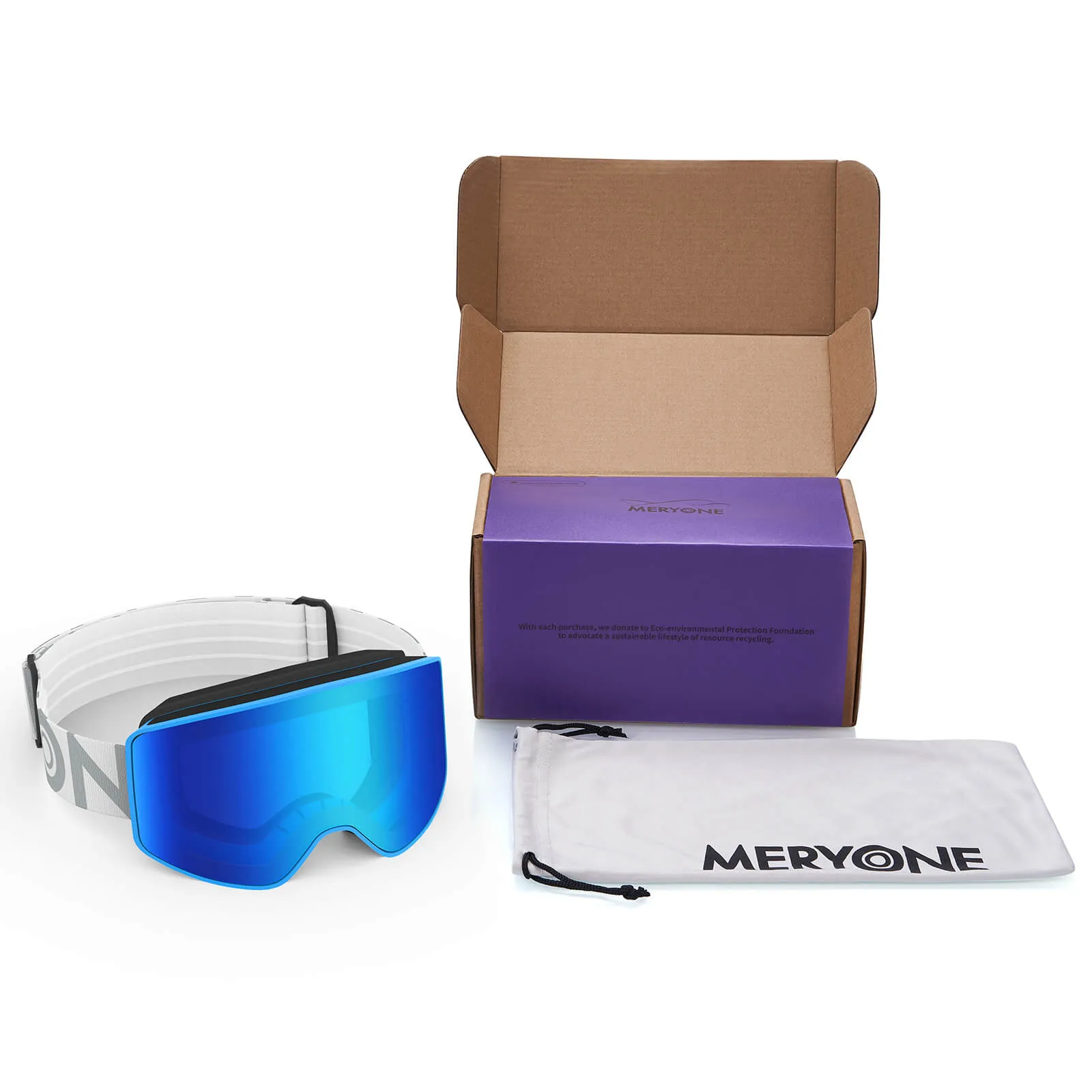 Blue Magic View Snow Goggles