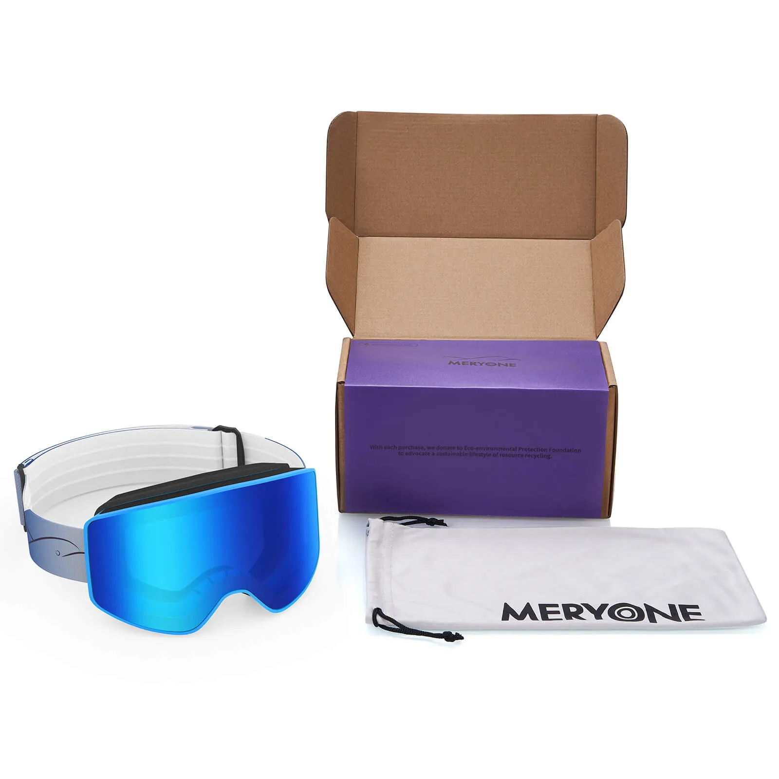 Blue Magic View Snow Goggles