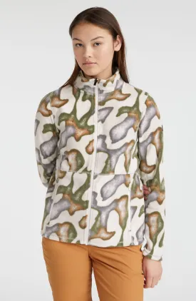 Clime Printed Full-Zip Fleece | Hiker Camo
