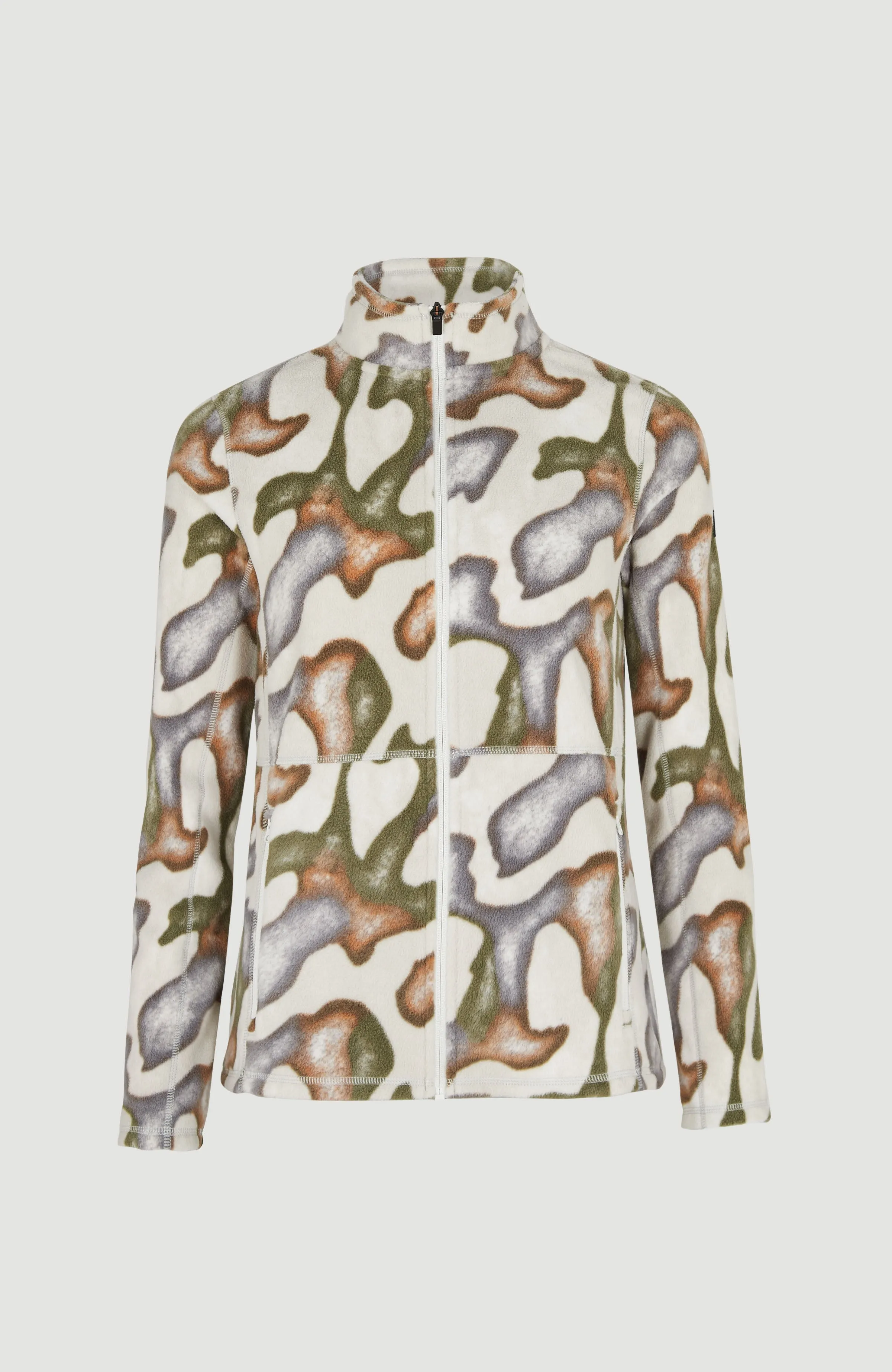 Clime Printed Full-Zip Fleece | Hiker Camo