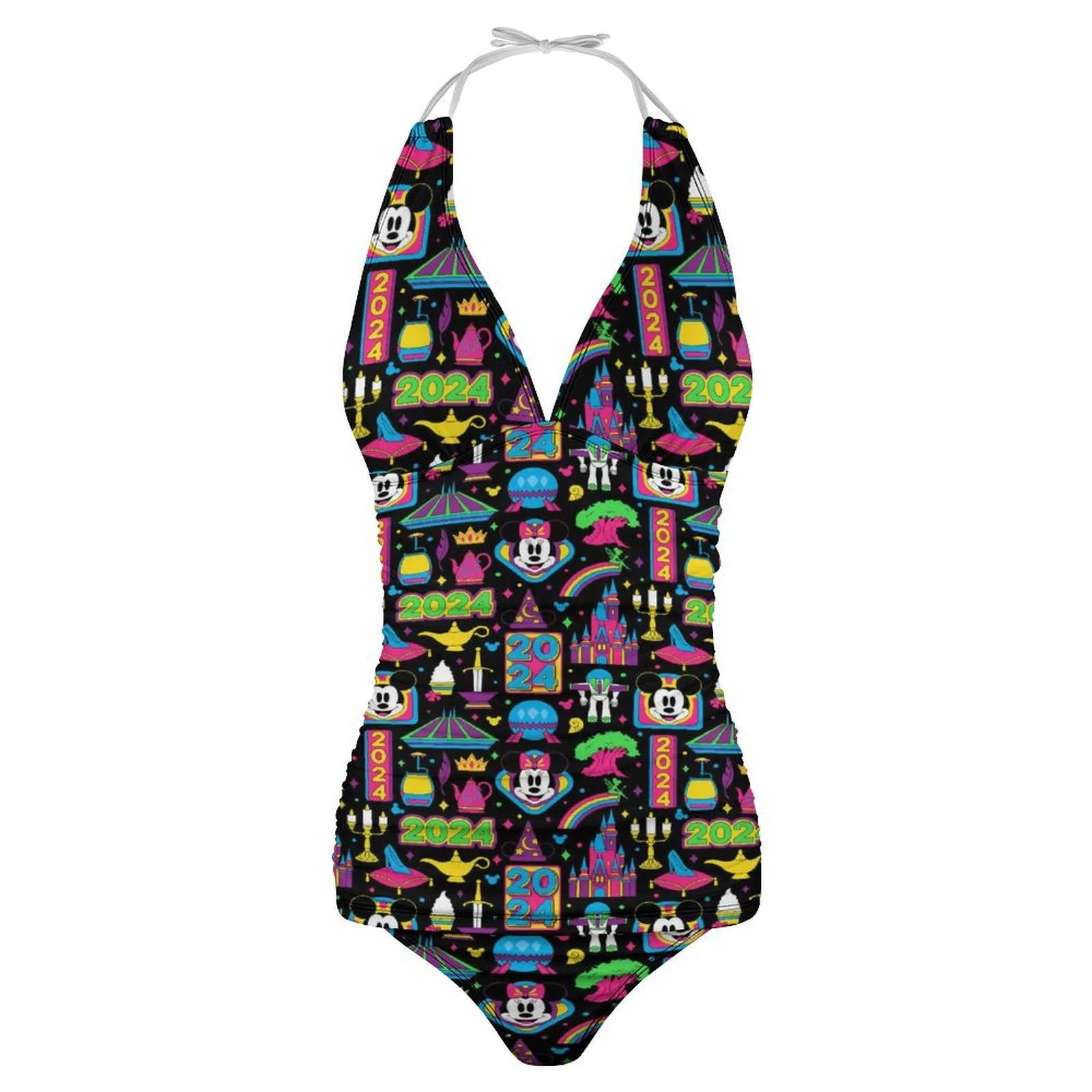 Disney 2024 Dark Women's Split Swimsuit