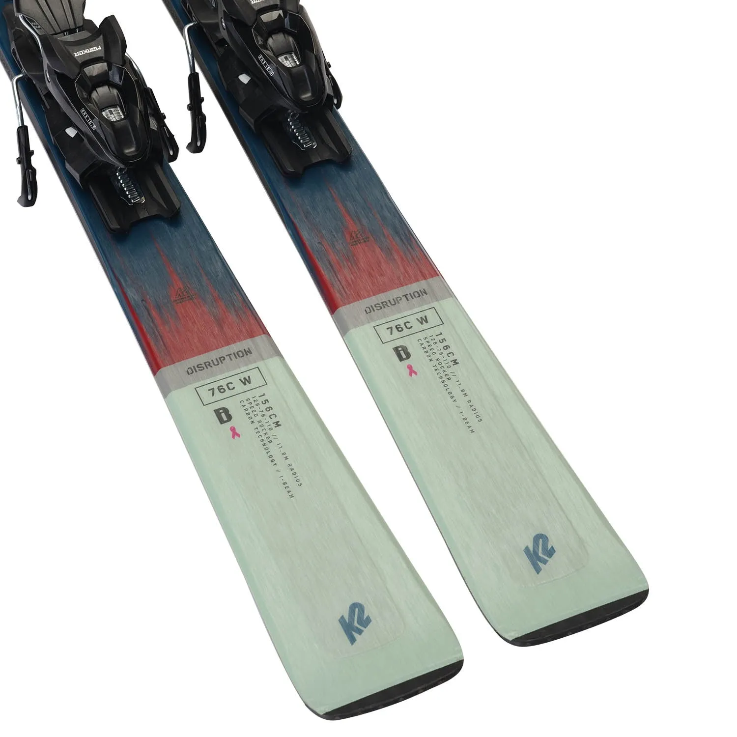 Disruption 76C W Skis & ER3 10 Bindings 2024