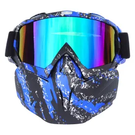 essential Sales!  Ski Equipment Adult Ski Goggles With Detachable Ski Mask To Block The Sun Windscreen Goggles