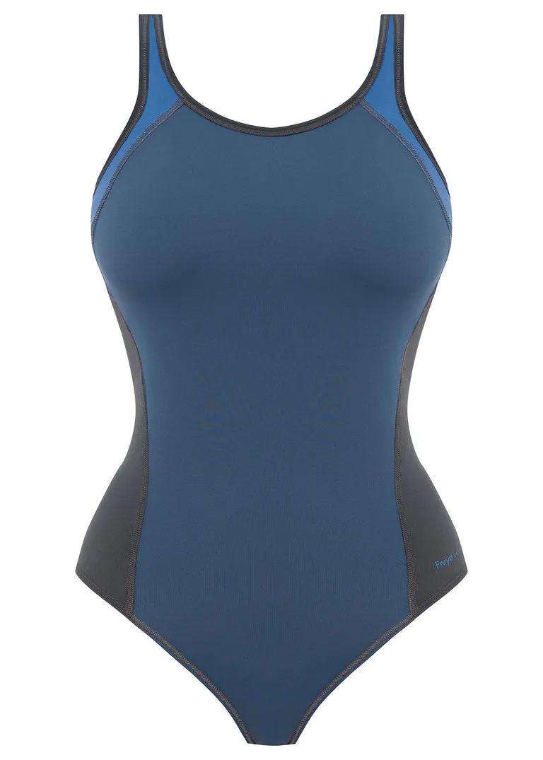 Freya Freestyle Underwire Swimsuit Molded, Denim