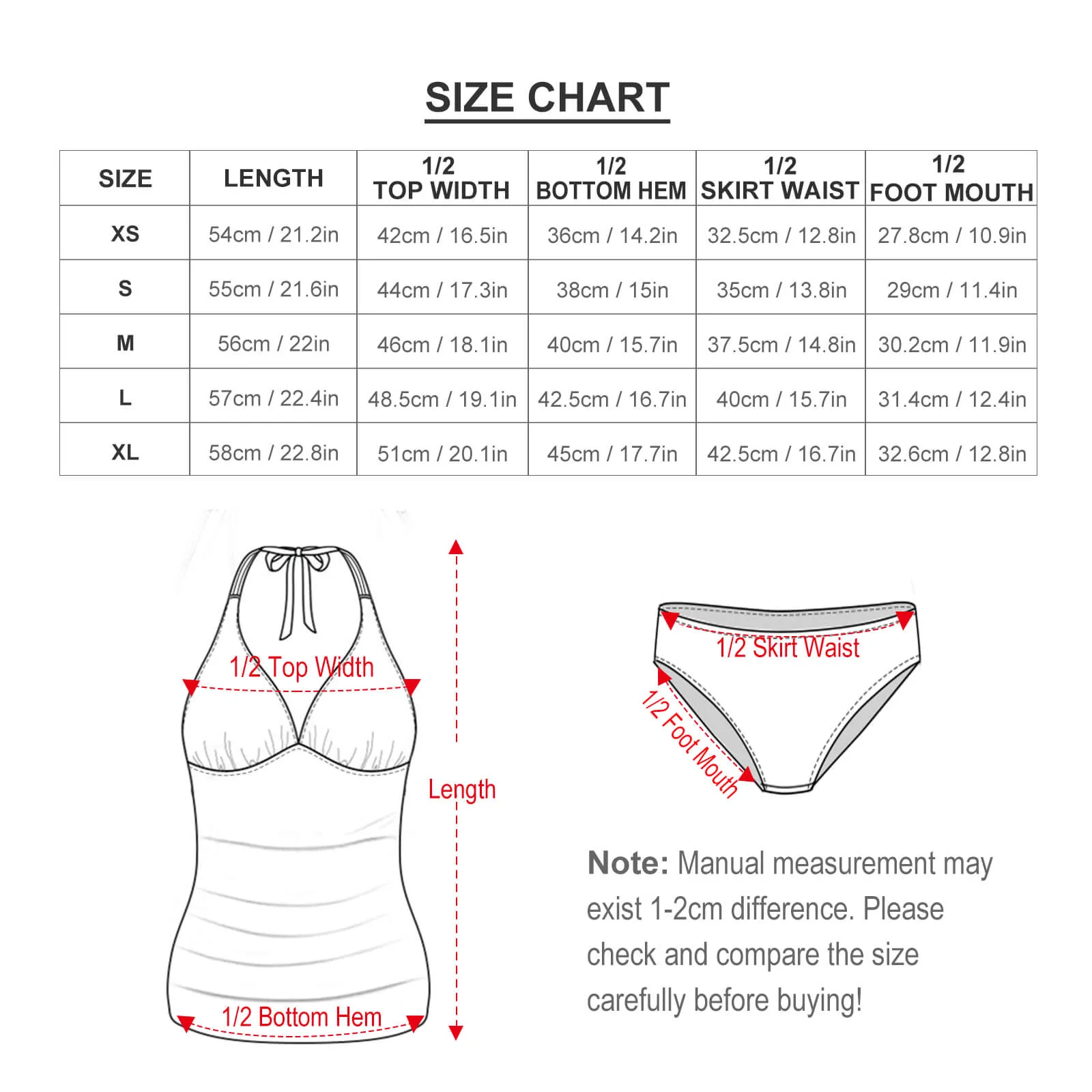 Glittler Park Snacks Women's Split Swimsuit