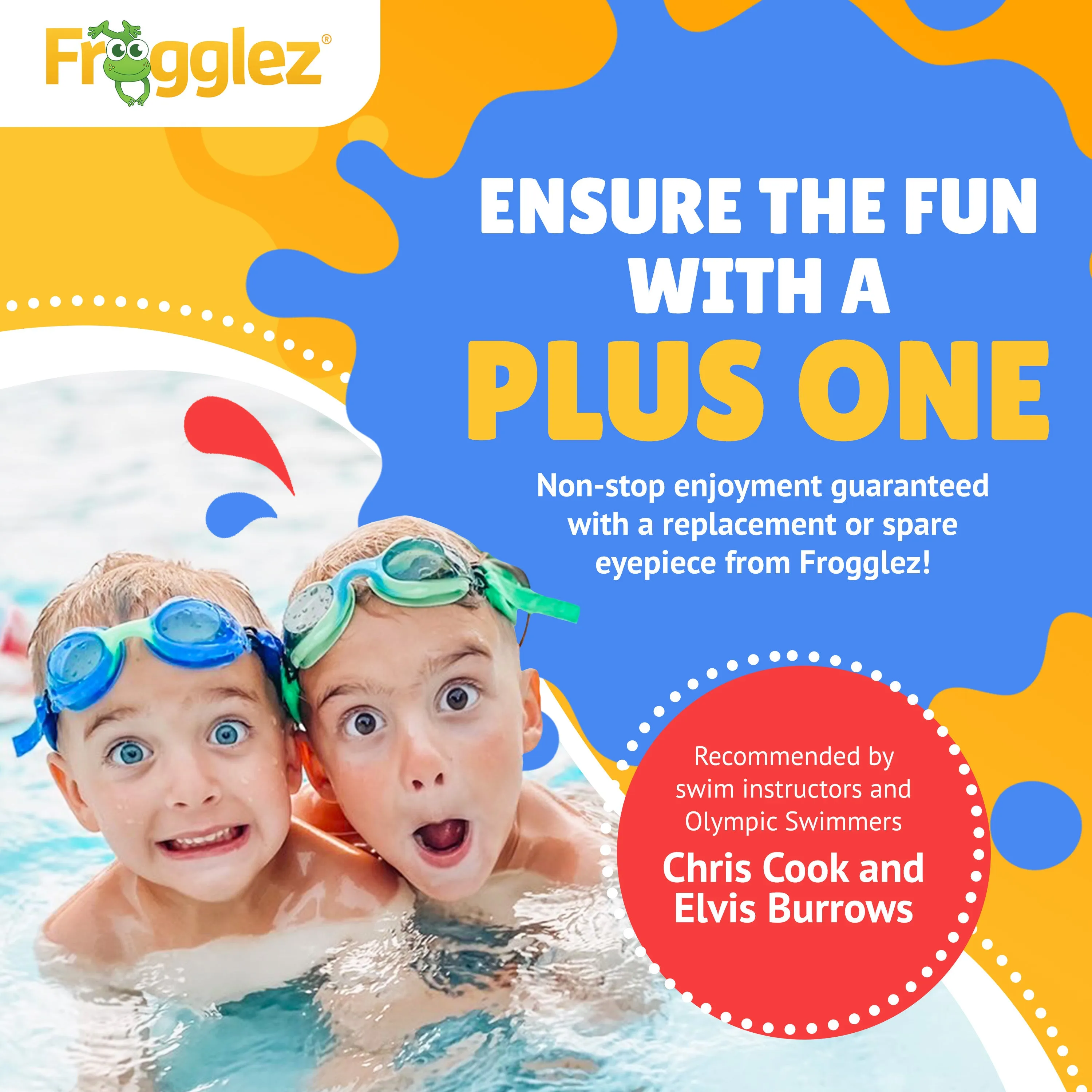 Goggles Only Kids Blue-Blue