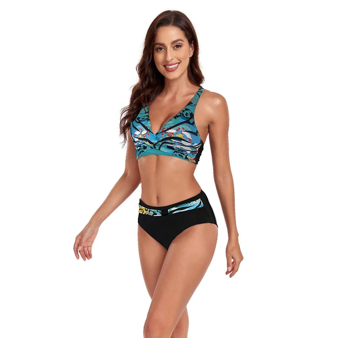 Halter Bikini New Beach Split Swimsuit Summer