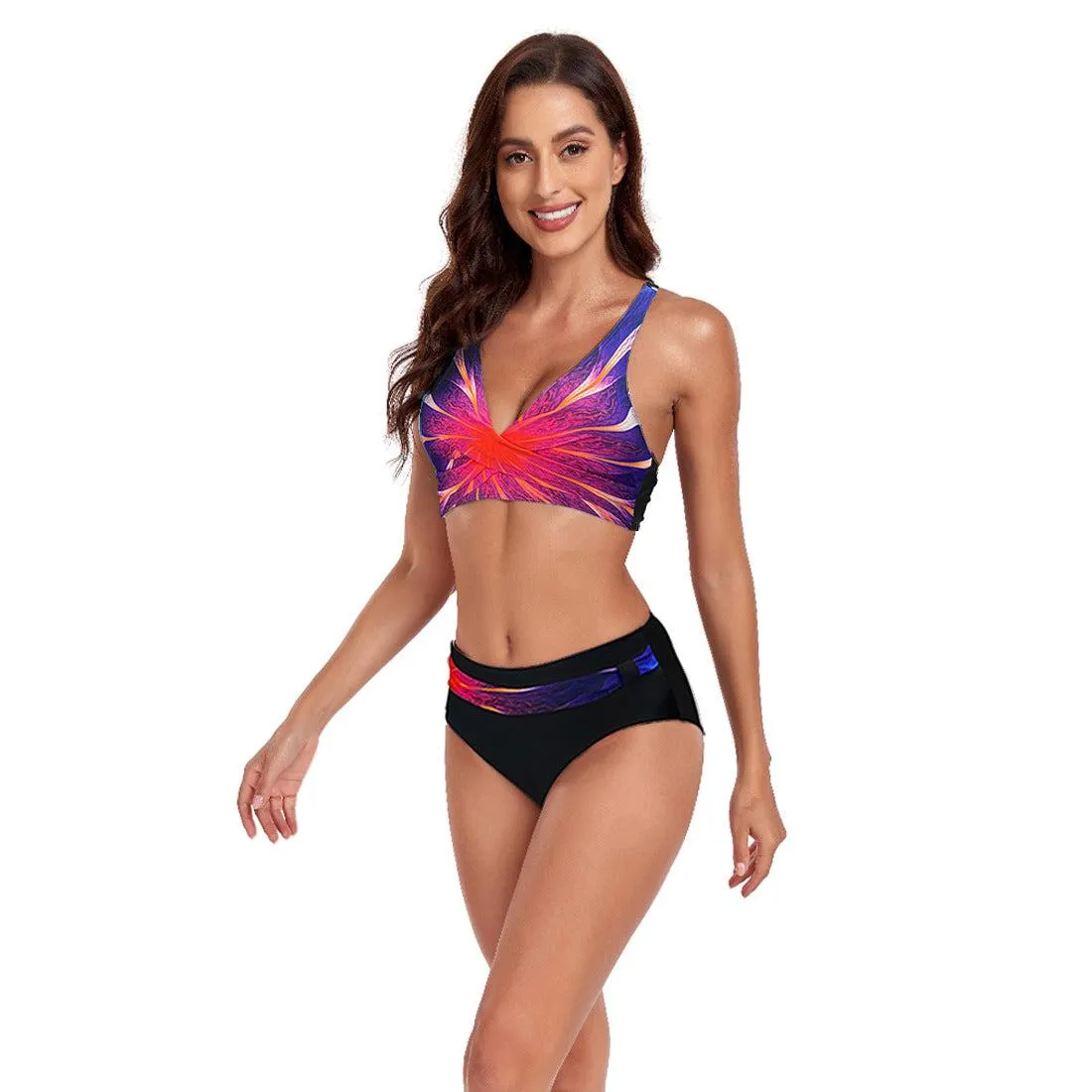 Halter Bikini New Beach Split Swimsuit Summer