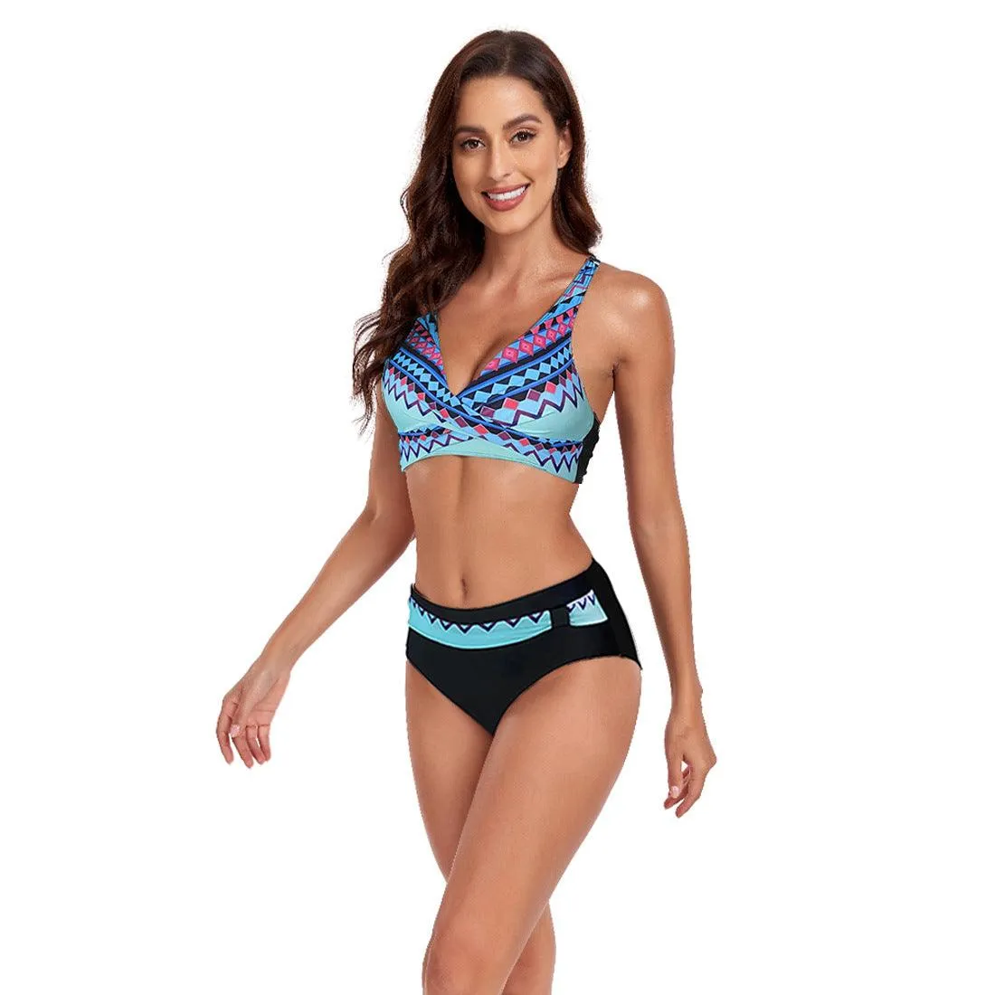 Halter Bikini New Beach Split Swimsuit Summer