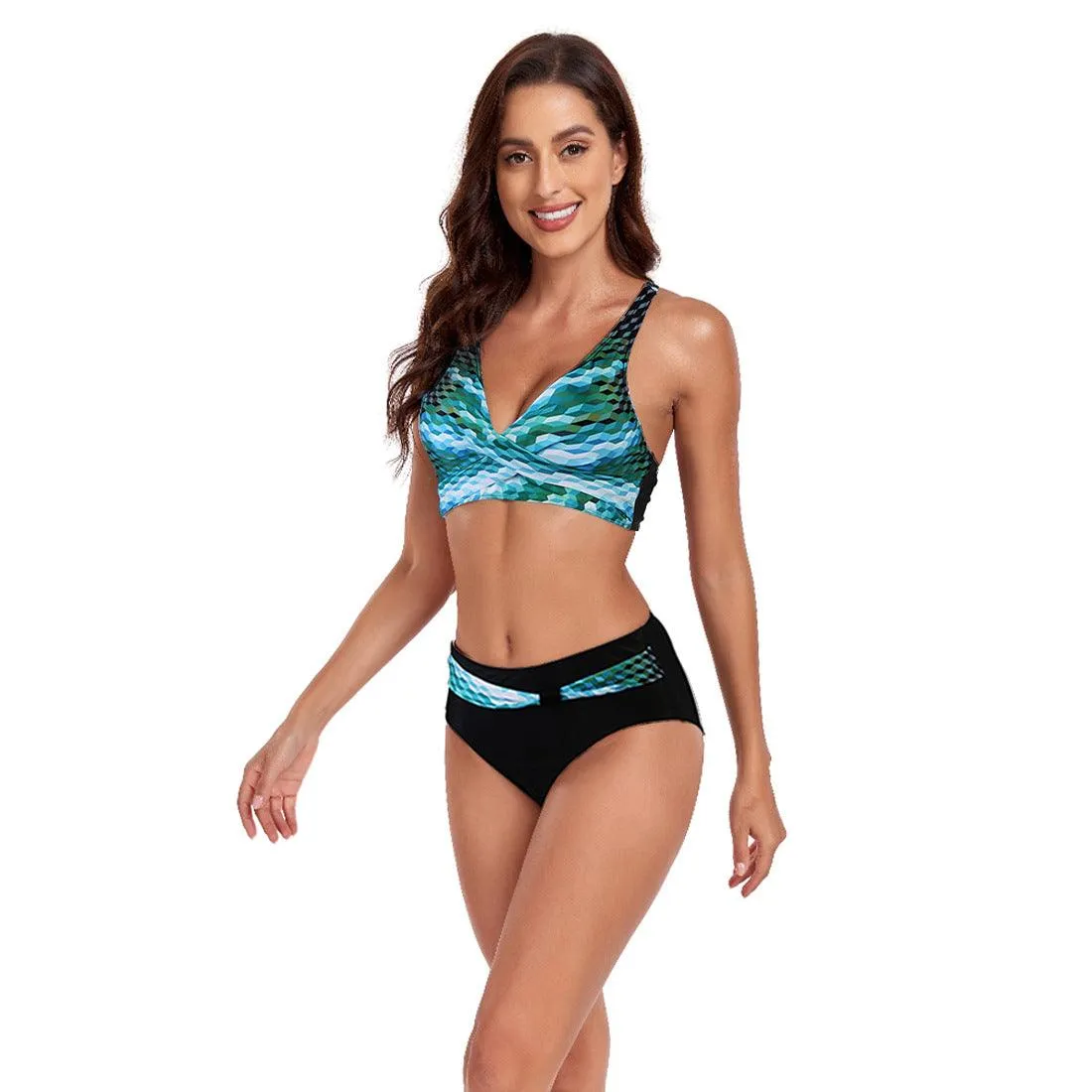Halter Bikini New Beach Split Swimsuit Summer