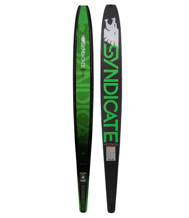 HO Syndicate Omega Max Slalom Ski with Stance Atop Boot & RTP (2023)