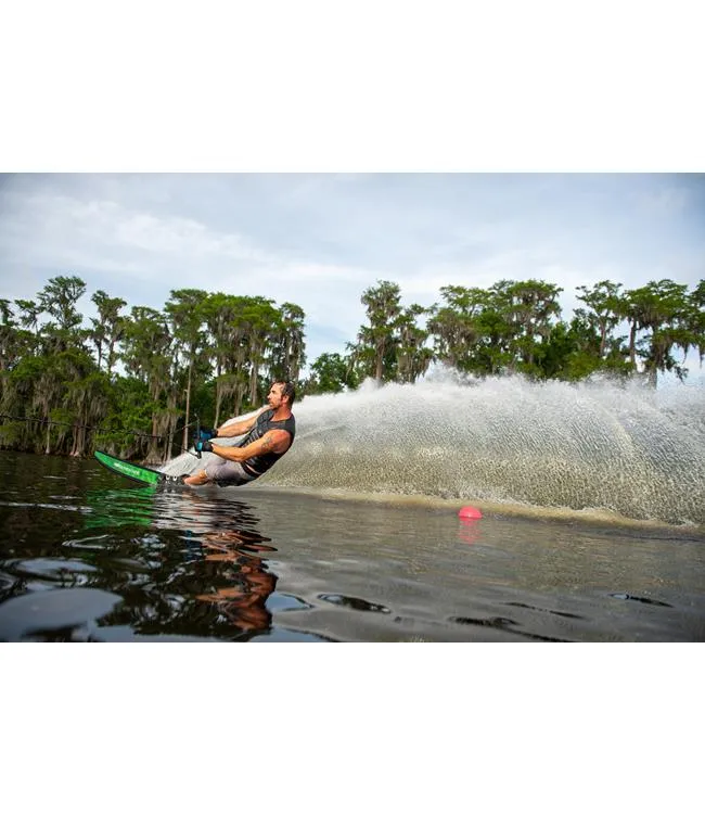 HO Syndicate Omega Max Slalom Ski with Stance Atop Boot & RTP (2023)