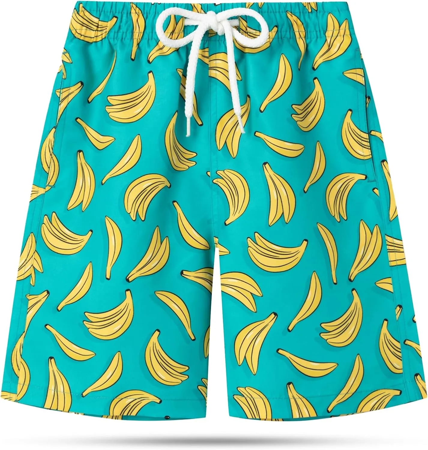 KAILUA SURF Boys' Swim Trunks Quick Dry Board Shorts with Mesh Liner, Sizes 2T-18/20