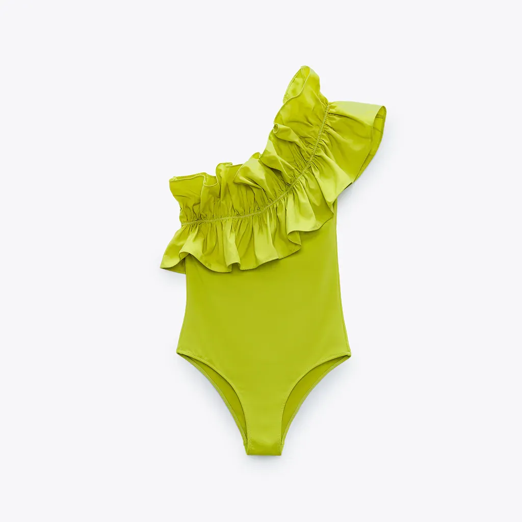 Large Ruffle Swimsuit