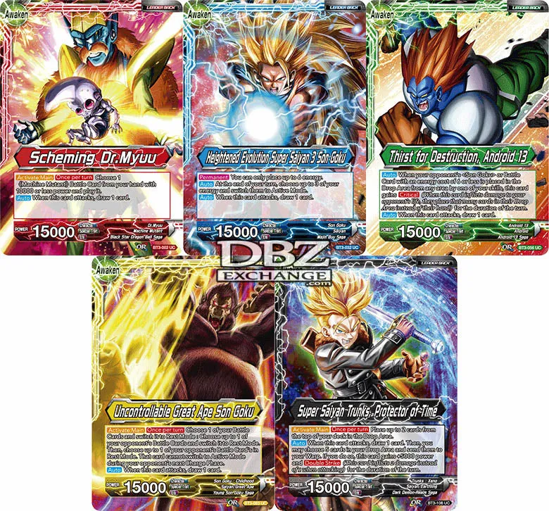 Leader Uncommon Set - Cross Worlds (B03)