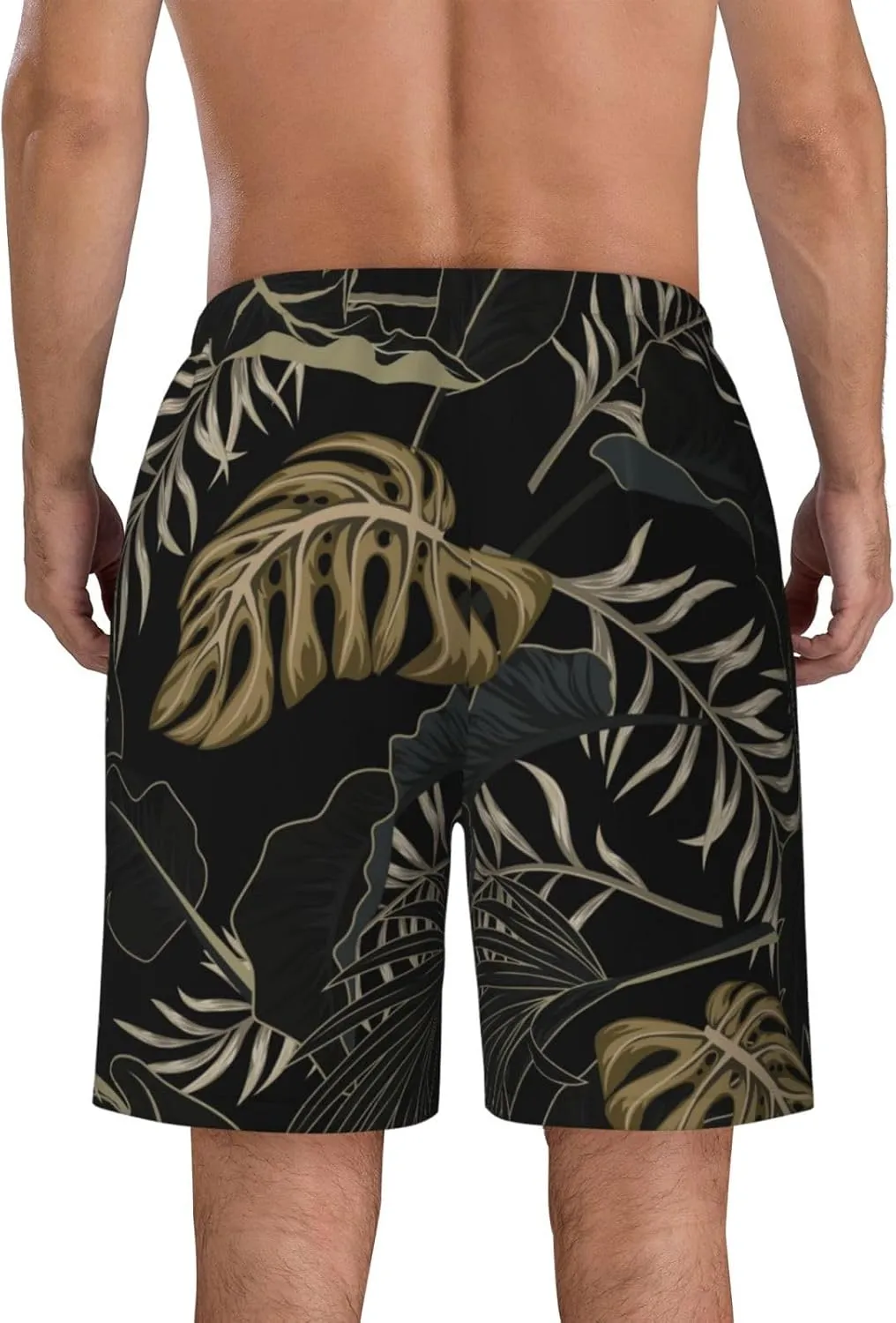 Mens Swim Trunks with Mesh Lining,Quick Dry Swimsuit Board Shorts Beach Pants Swimwear Bathing Suits