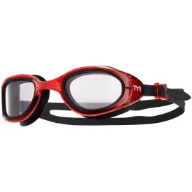Open Box TYR Special Ops 2.0 Transition Adult Goggles-Clear / Red / Black