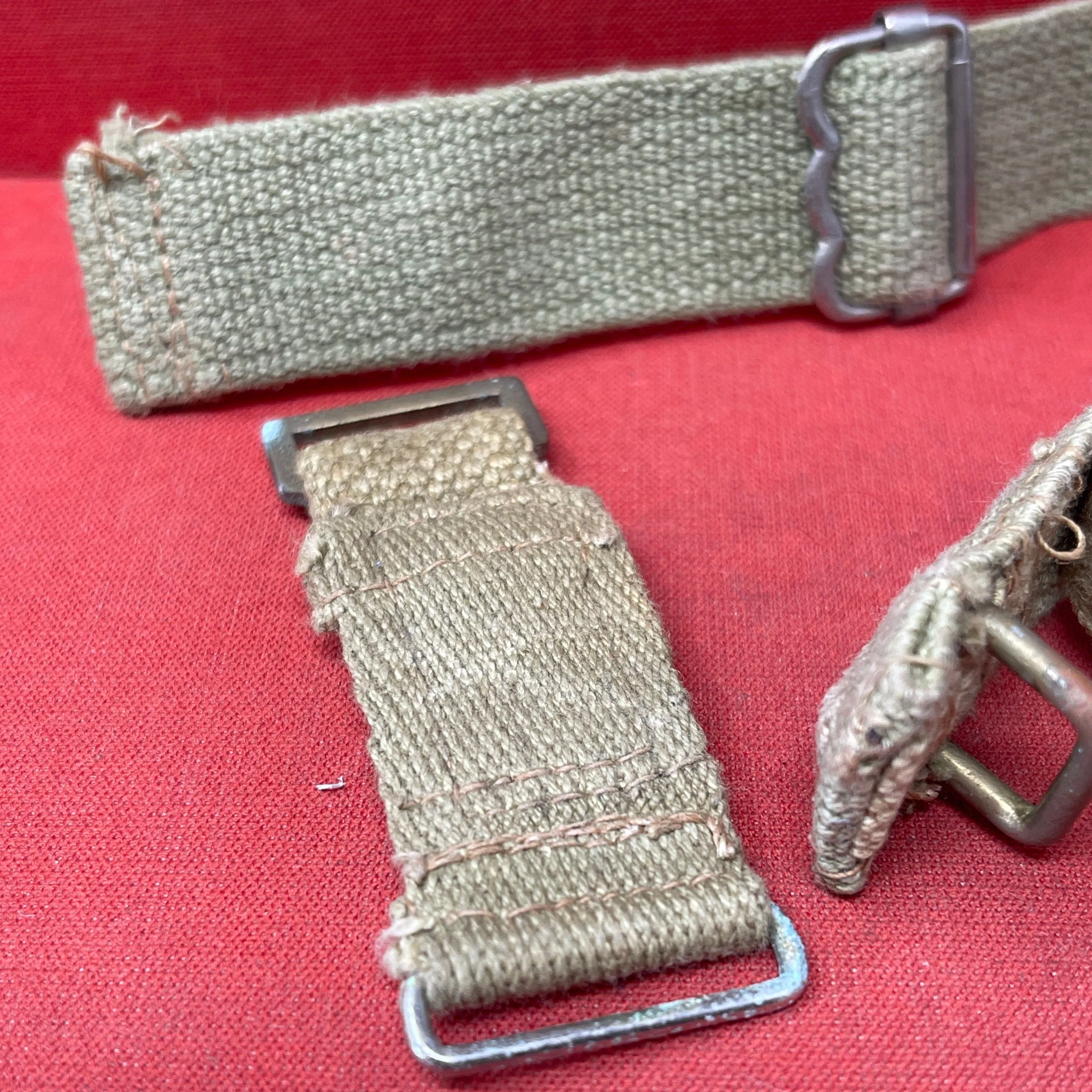 Original British Army Quick Release Tankers Helmet Chinstrap - WW2