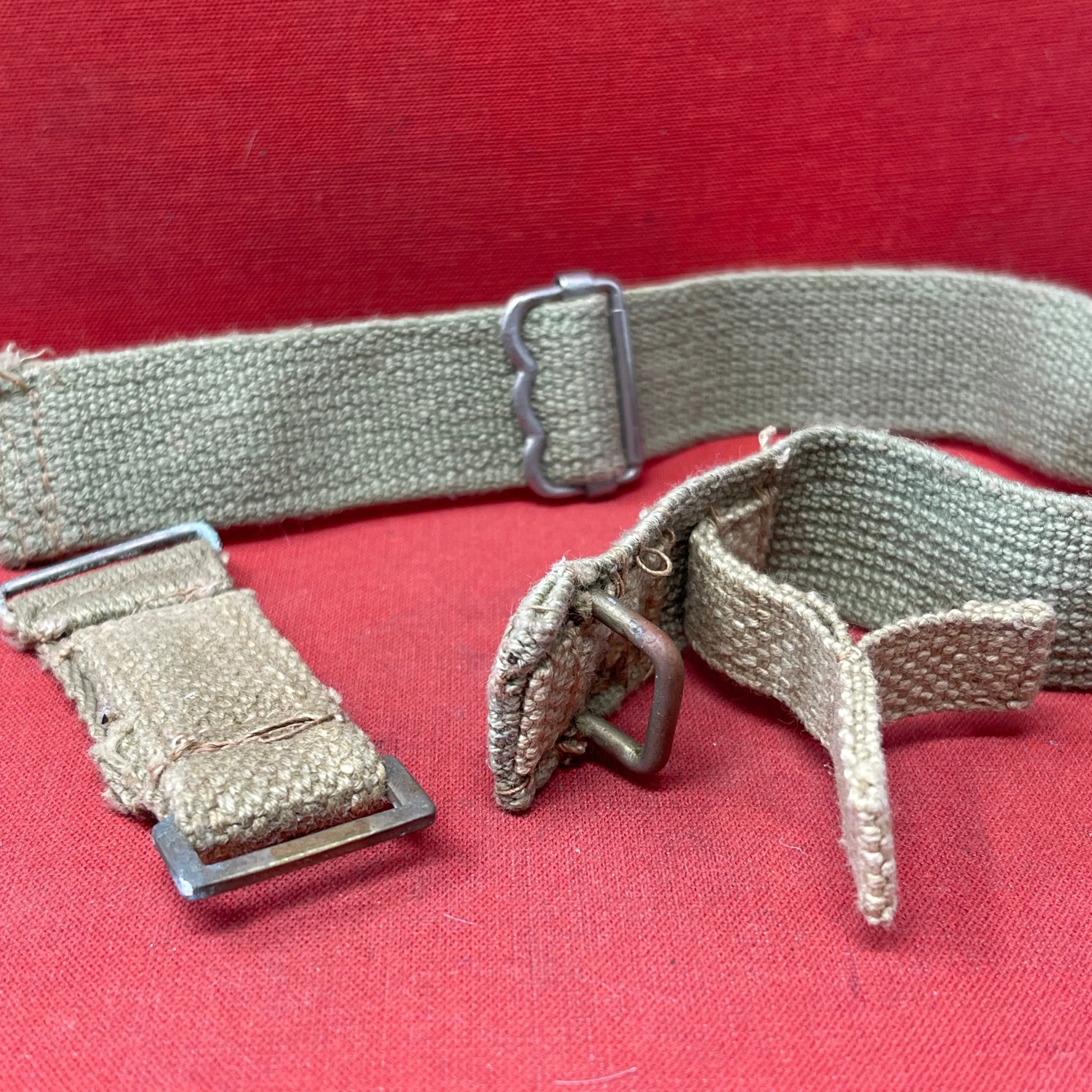 Original British Army Quick Release Tankers Helmet Chinstrap - WW2