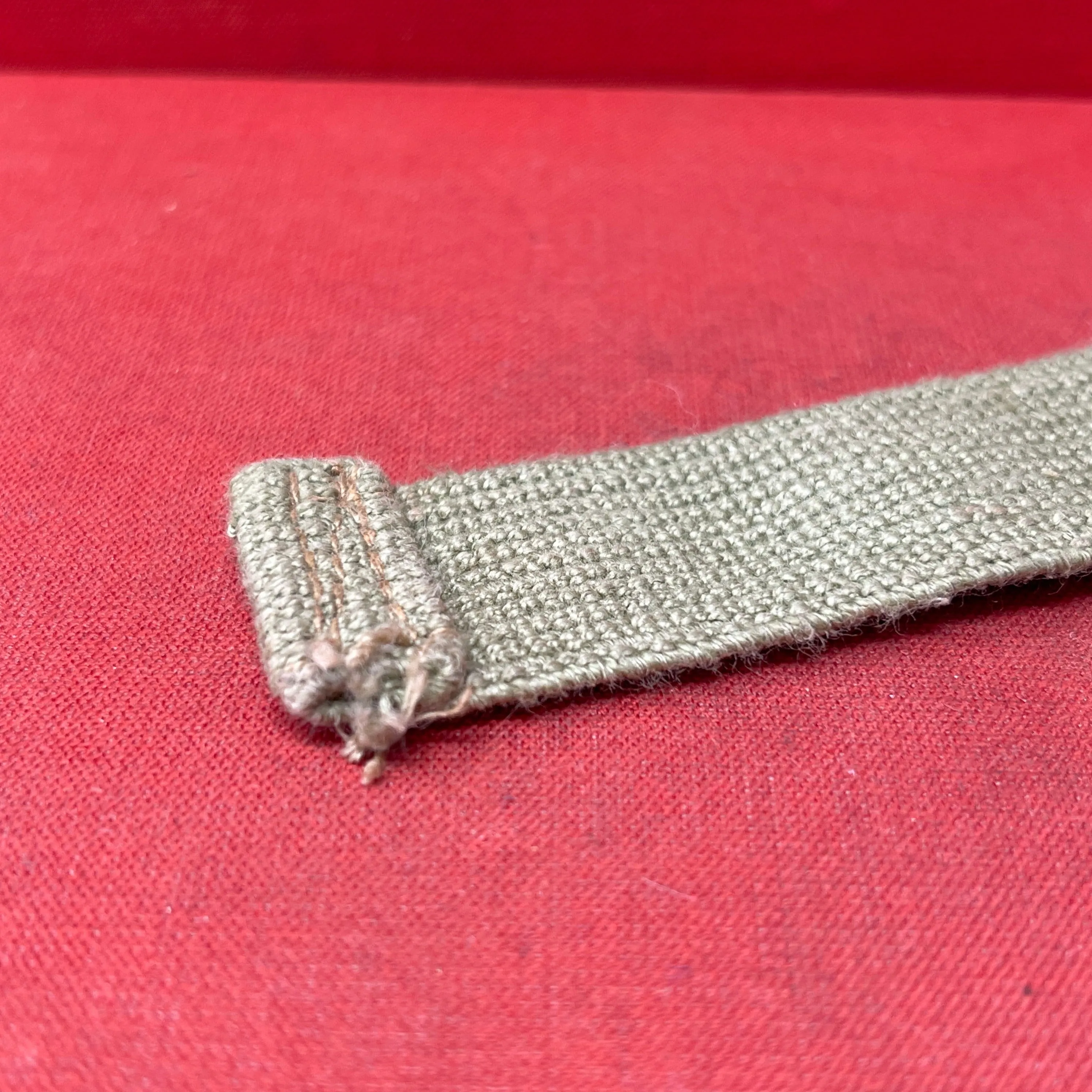 Original British Army Quick Release Tankers Helmet Chinstrap - WW2