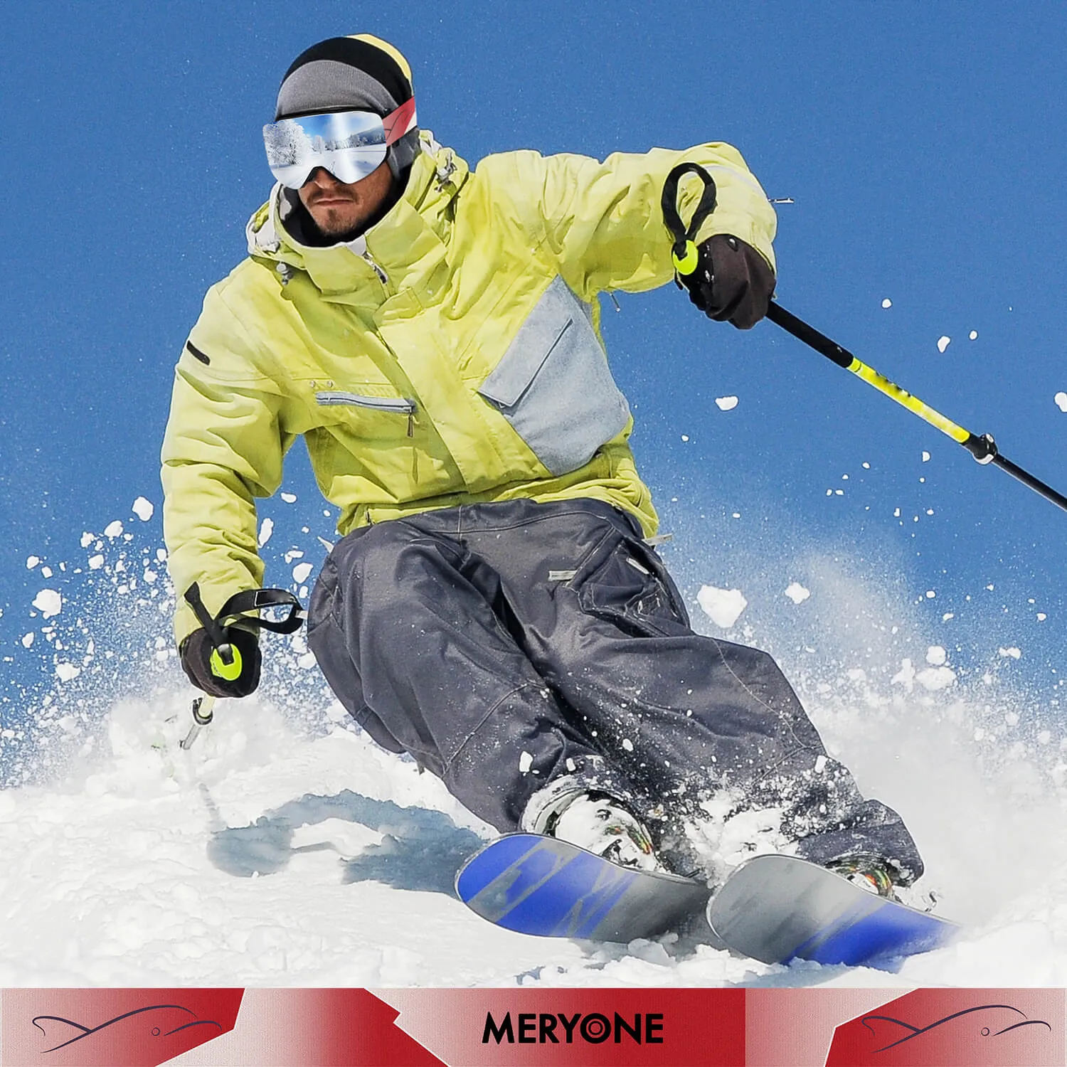 Panoramic View Top Snow Goggles_Lesco