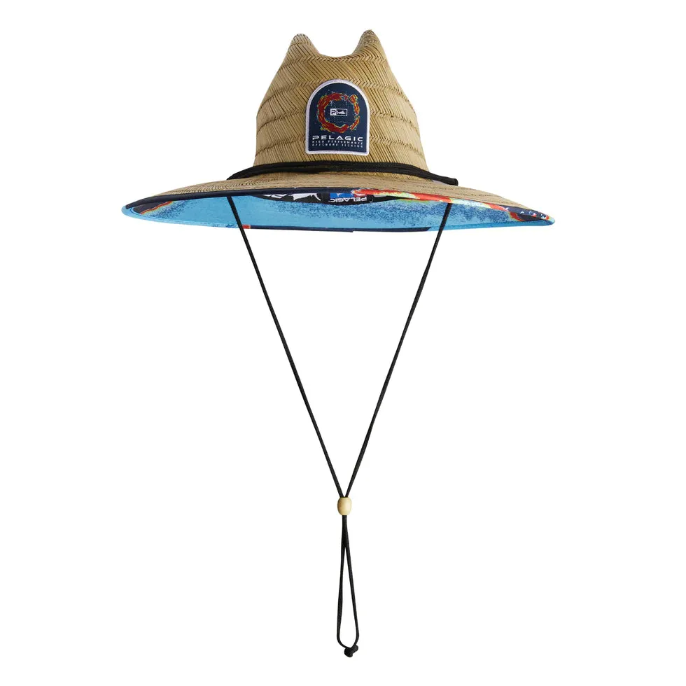 PELAGIC BAJA STRAW FISHING HAT
