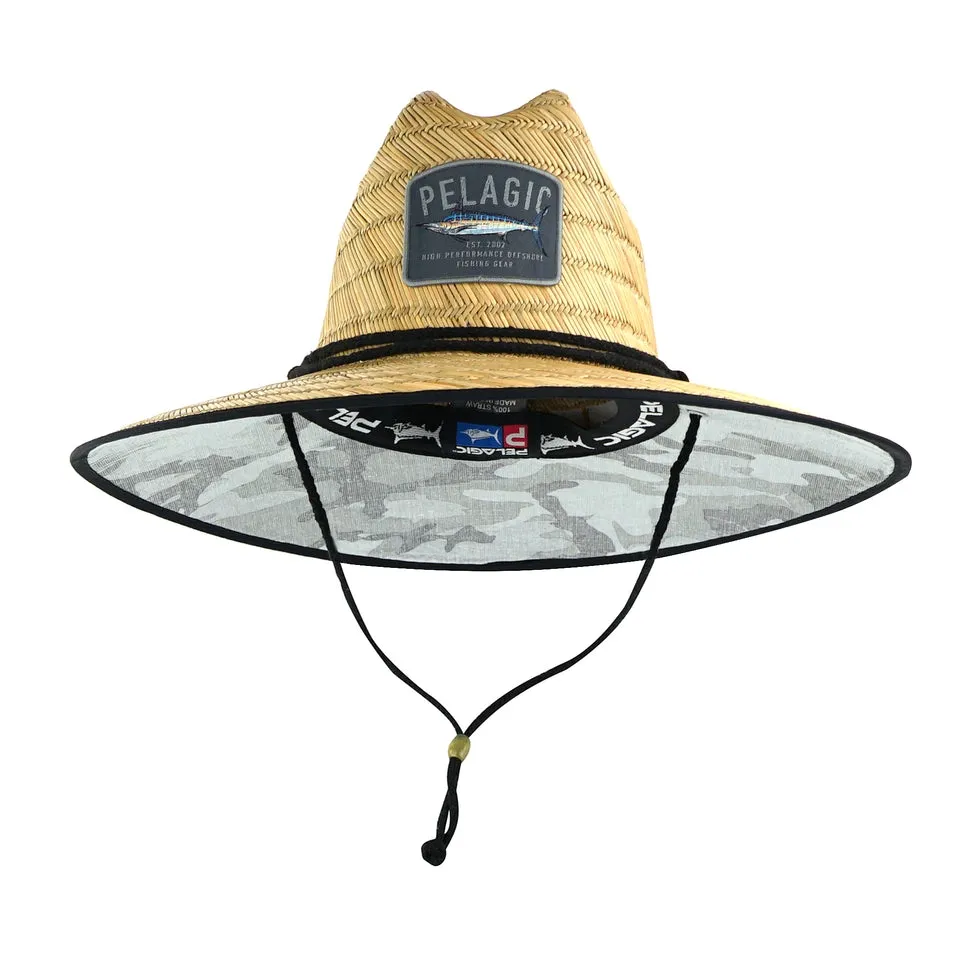 PELAGIC BAJA STRAW FISHING HAT