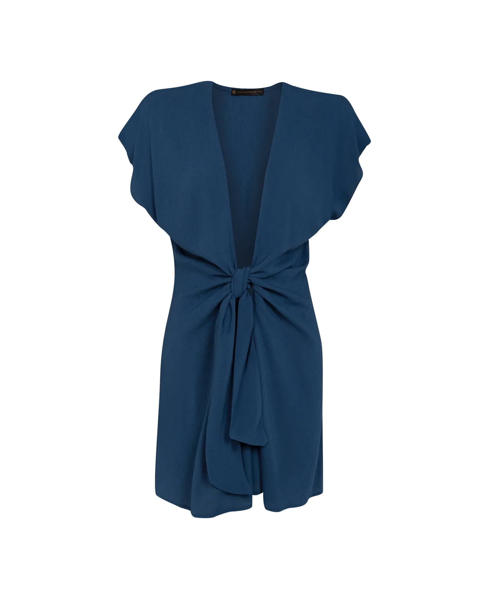 Sasha Short Cover Up - Blue Grey