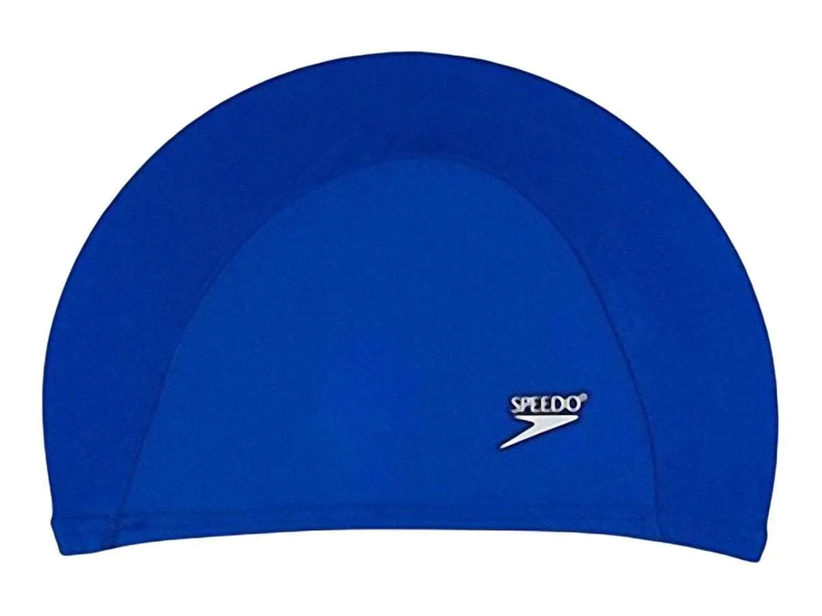 Speedo Sapphire Blue Adult Nylon Lycra Recreation Swimming Swim Cap