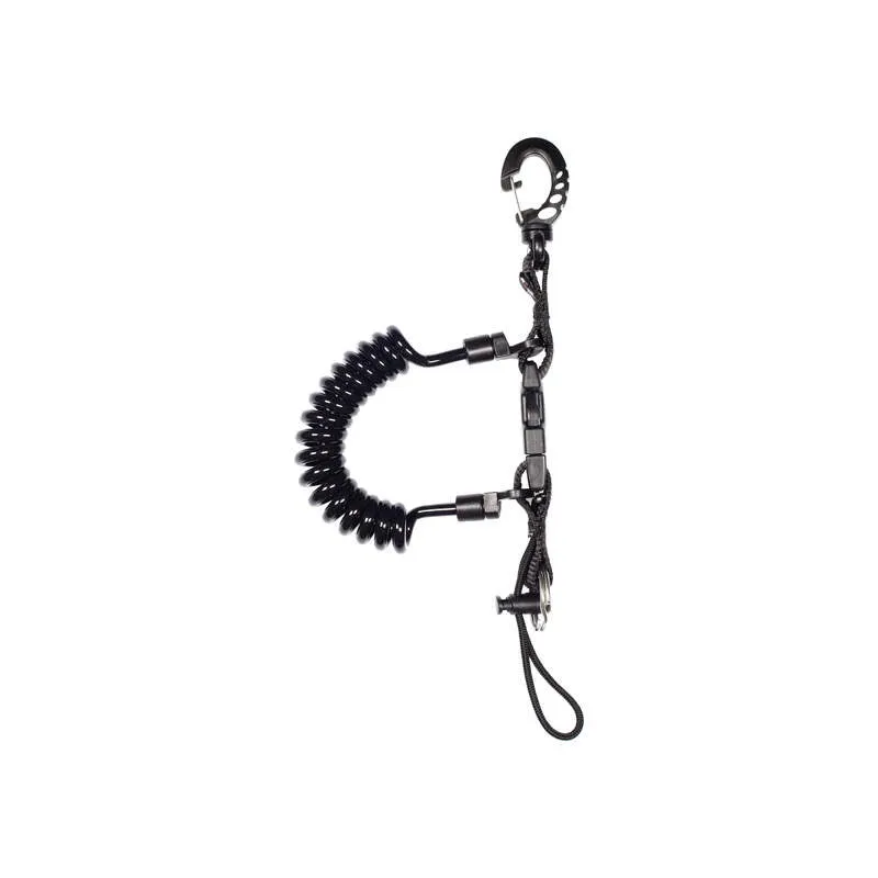 Spiral Lanyard with Ring