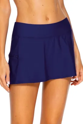 Sunsets Women's Standard Sporty Swim Skirt Swimsuit Bottom with Inner Shorts