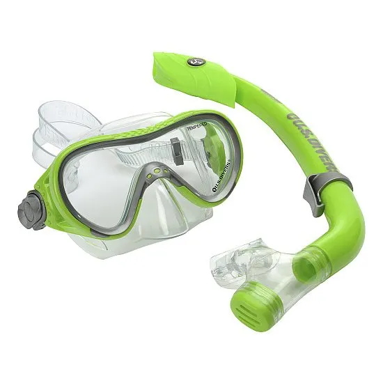 U.S. Divers Coral Mask  -  Island Dry JR. Snorkel