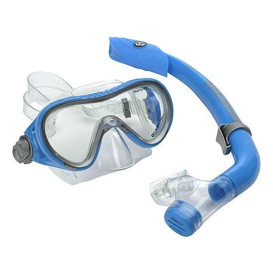 U.S. Divers Coral Mask  -  Island Dry JR. Snorkel