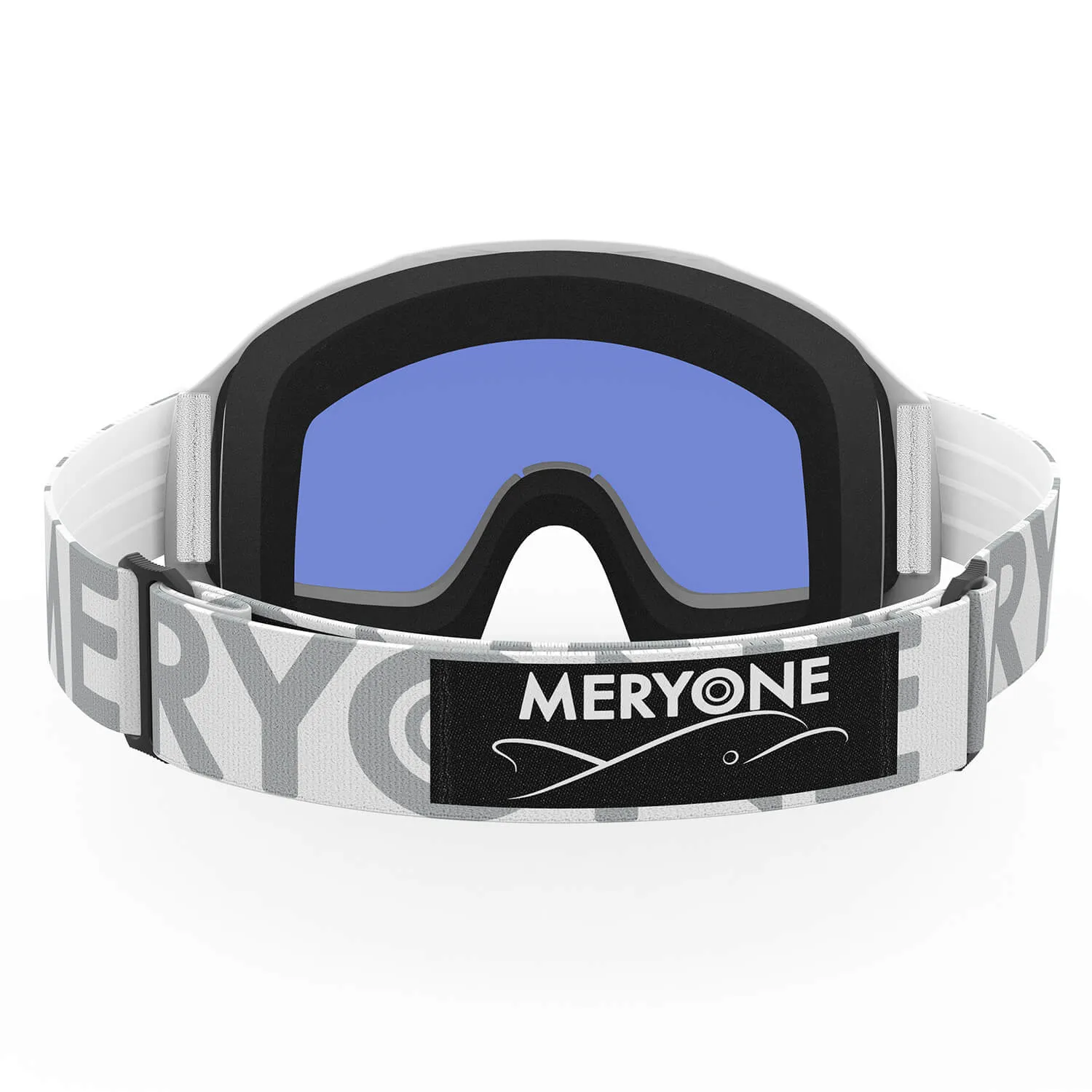 White Frame Snow Goggles