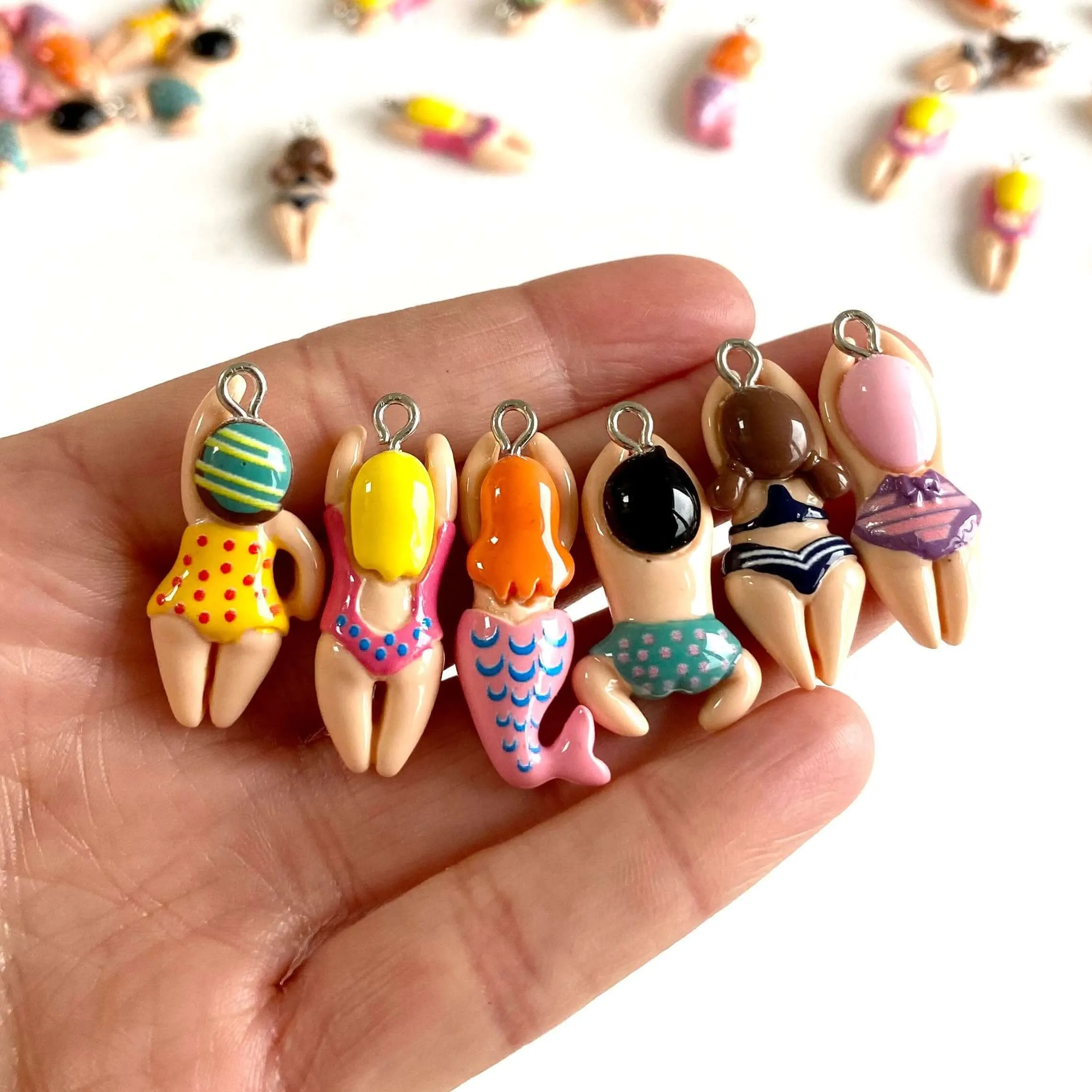 Wild Swimming lady charms