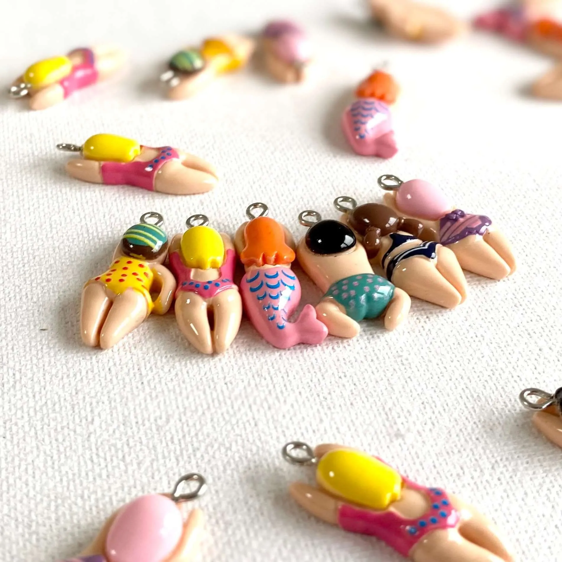 Wild Swimming lady charms