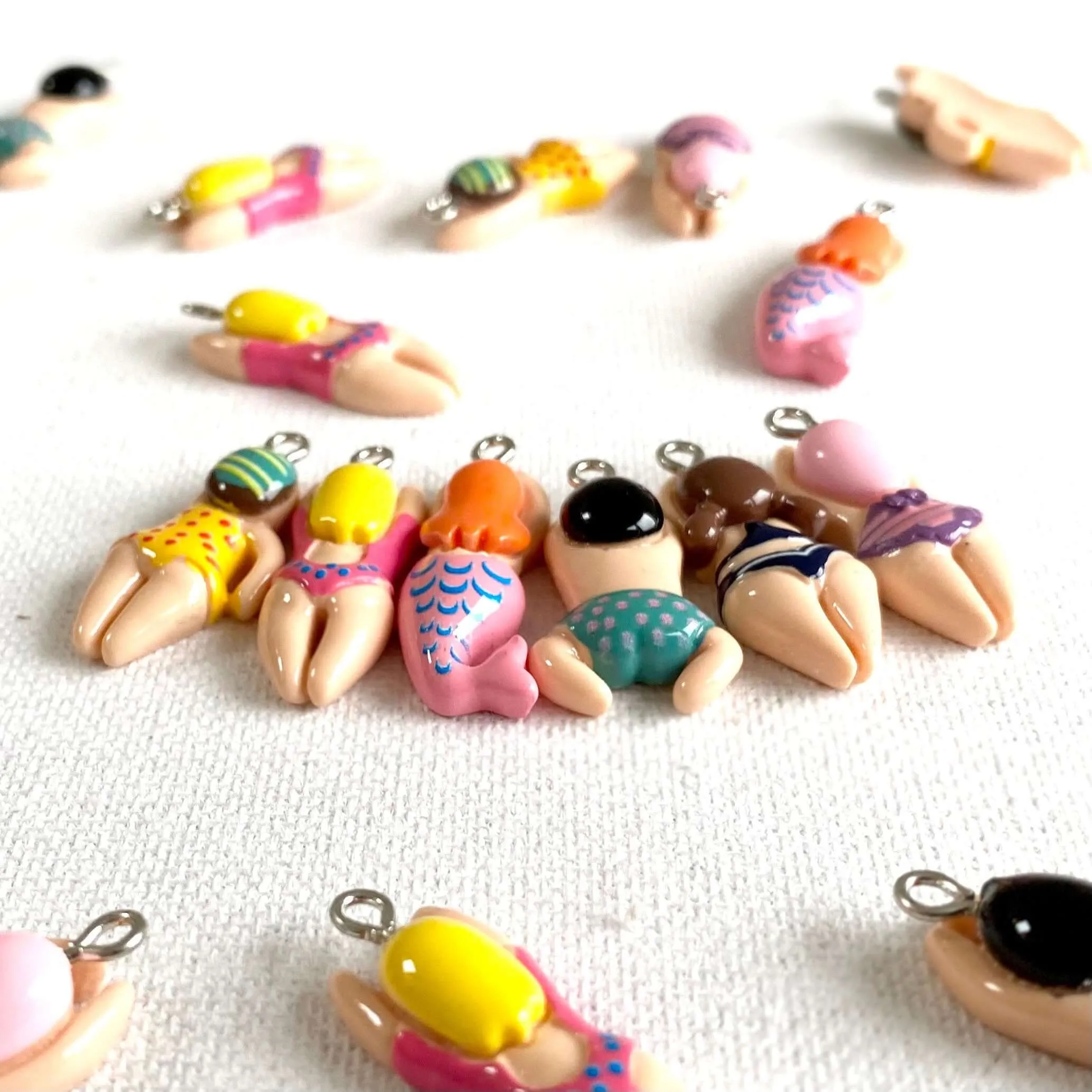 Wild Swimming lady charms